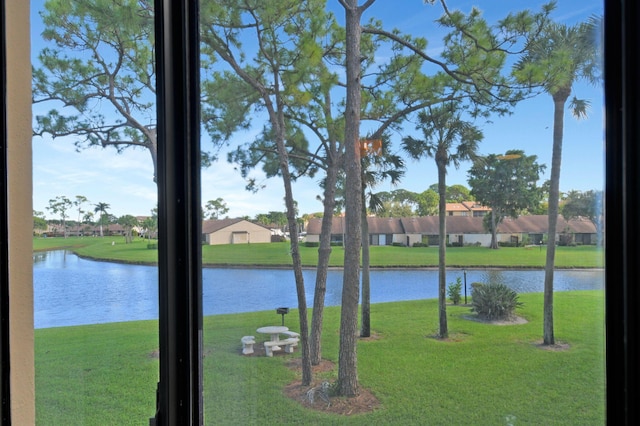 property view of water