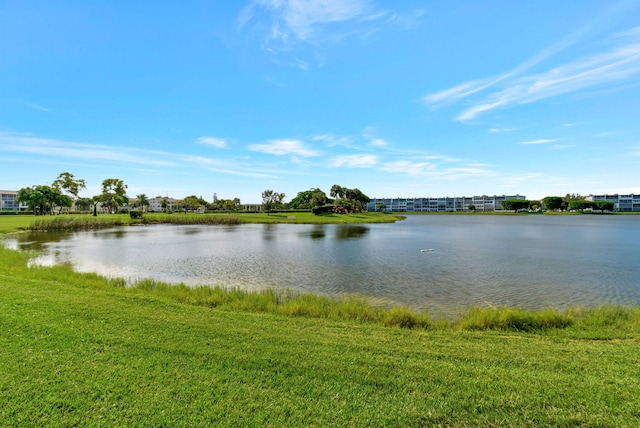 property view of water