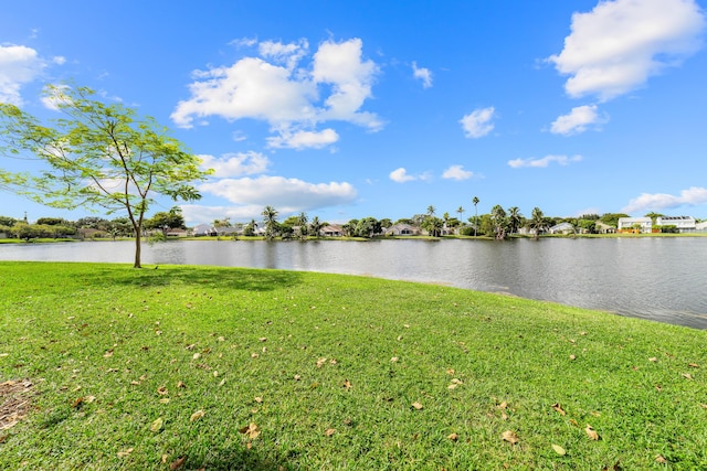 property view of water