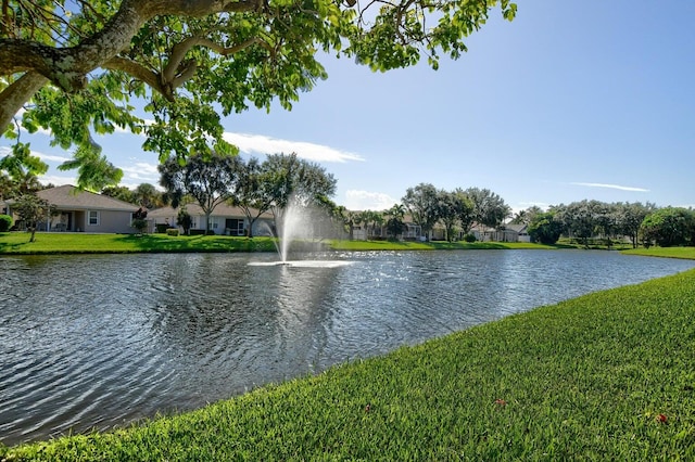 property view of water