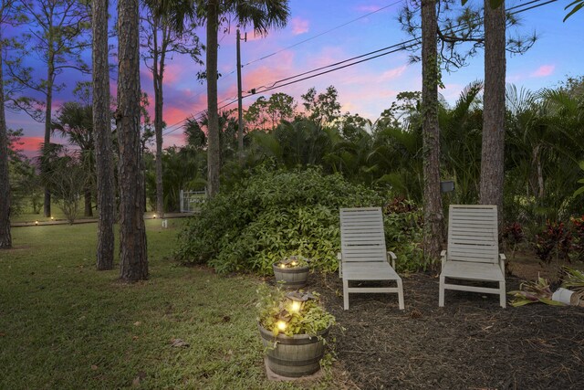 5481 Royal Palm Beach Blvd, West Palm Beach, FL 33411 - view of grassy yard with view of scattered trees