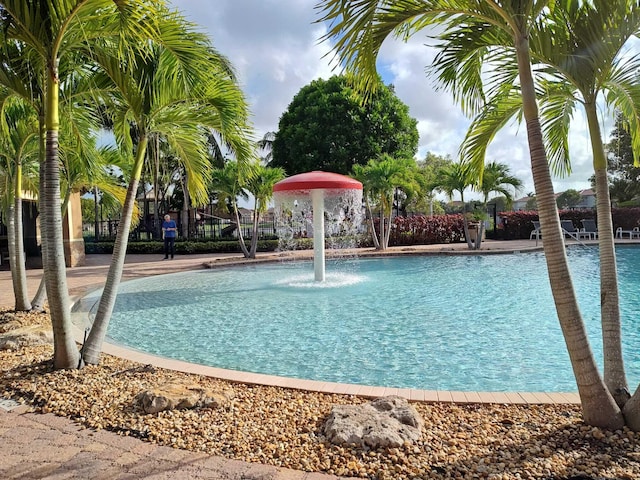 view of swimming pool