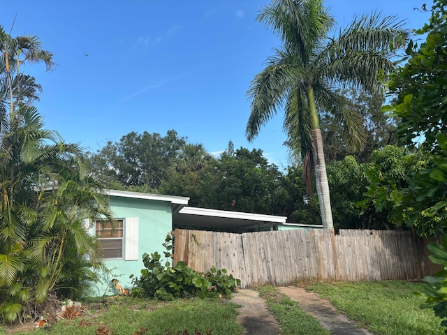 view of side of home