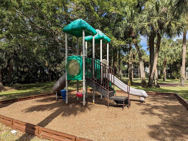 view of communal playground