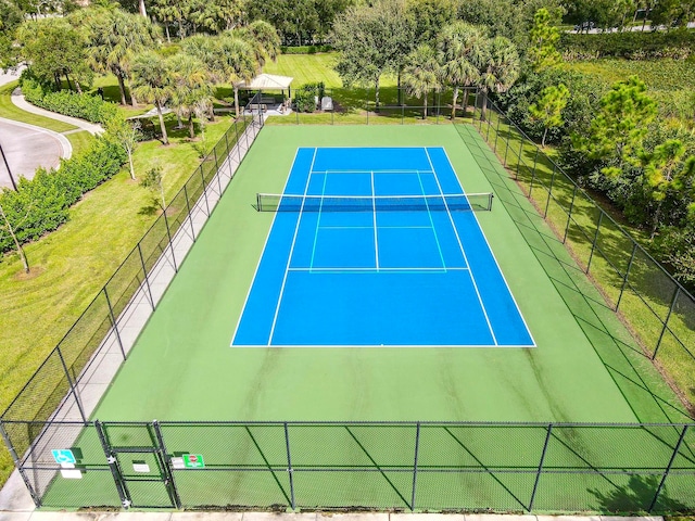 view of sport court