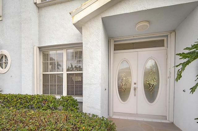 view of property entrance