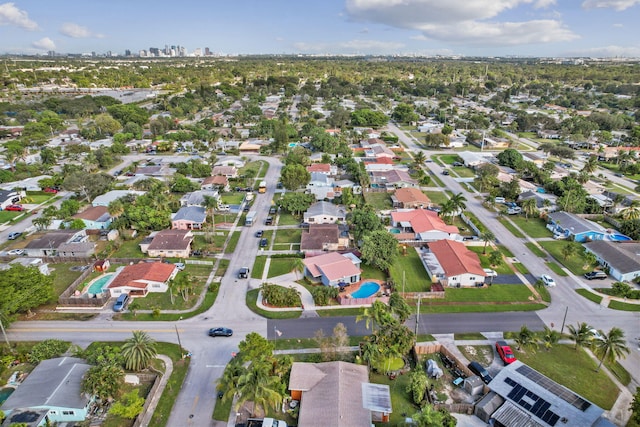 aerial view