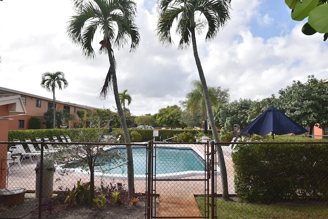 view of swimming pool