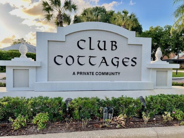 212 Club Dr, Palm Beach Gardens, FL 33418 - view of community sign