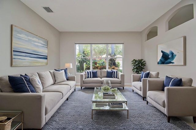 11481 Kanapali Ln, Boynton Beach, FL 33437 - living area with carpet floors and baseboards