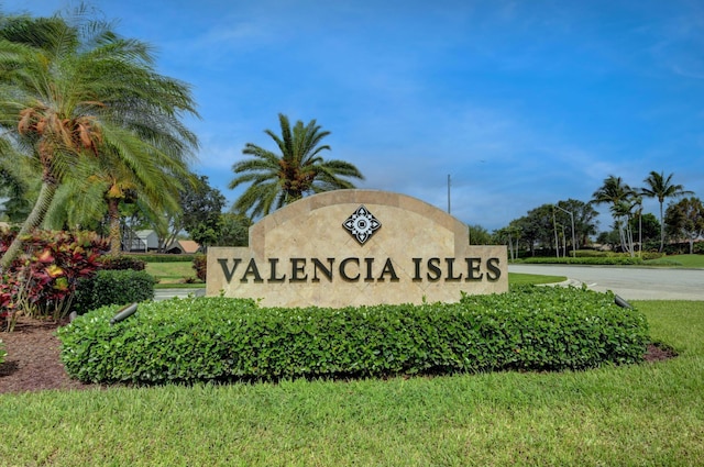 11481 Kanapali Ln, Boynton Beach, FL 33437 - view of community sign