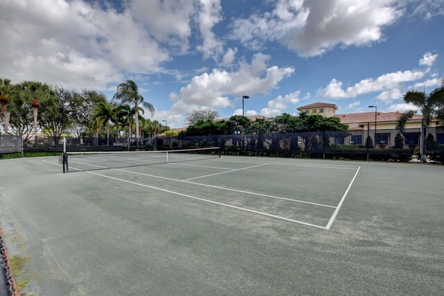 11481 Kanapali Ln, Boynton Beach, FL 33437 - view of tennis court