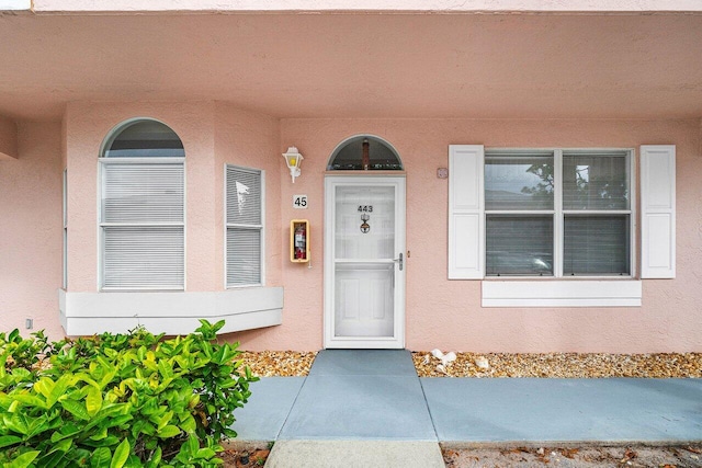 view of property entrance