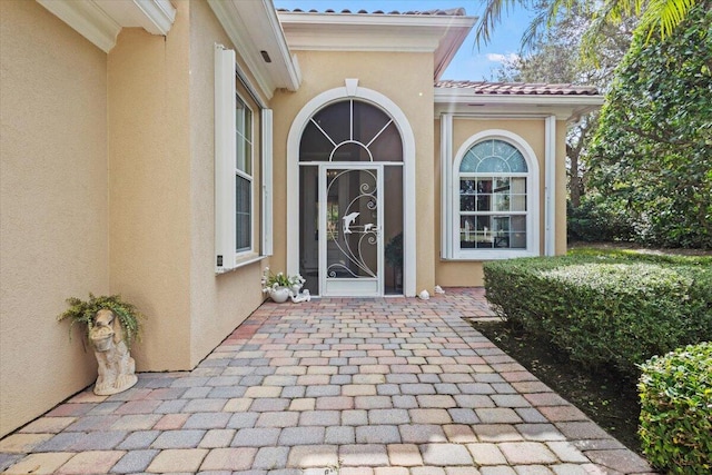 view of property entrance