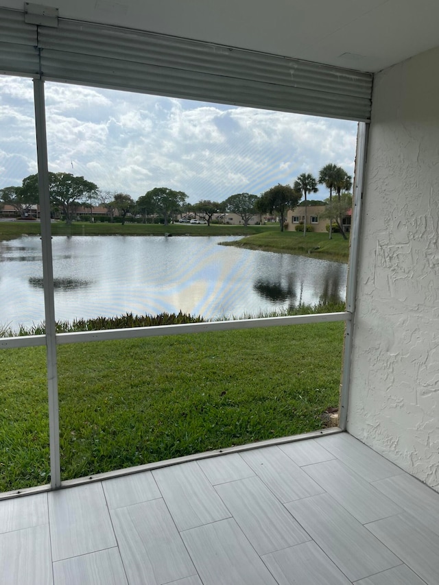 property view of water