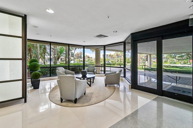 1800 S Ocean Blvd Unit 2A, Boca Raton, FL 33432 - lobby featuring expansive windows