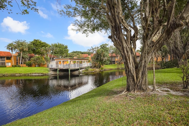 property view of water