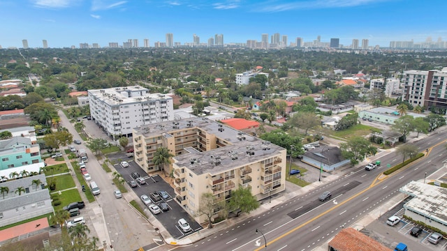 drone / aerial view of a view of skyline