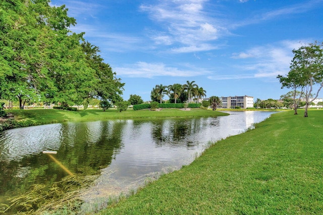 property view of water