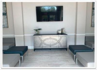 living room featuring hardwood / wood-style floors