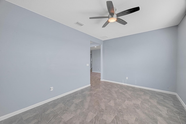 11461 SW Lyra Dr, Port Saint Lucie, FL 34987 - unfurnished room featuring a ceiling fan and baseboards