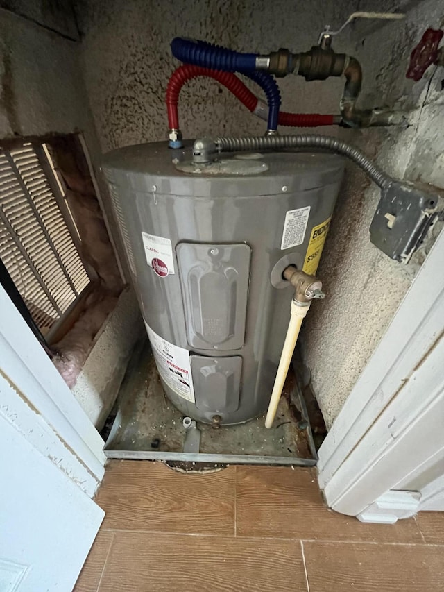 utilities with electric water heater