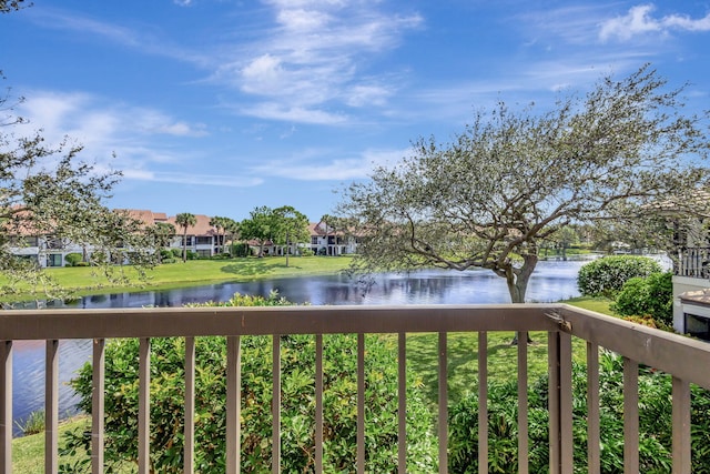 view of water feature