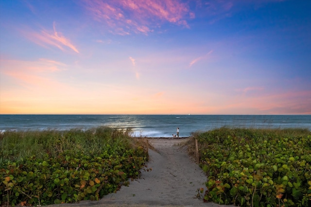 5 S Beach Rd, Jupiter Island, FL 33455 - water view with local beach