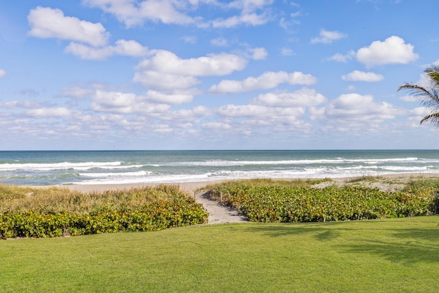 5 S Beach Rd, Jupiter Island, FL 33455 - water view featuring nearby beach