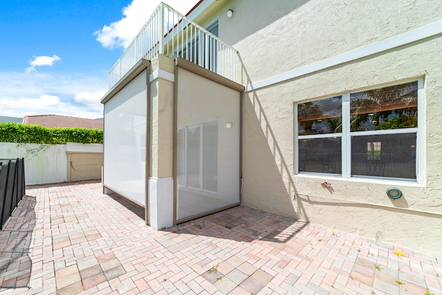 exterior space featuring a patio area