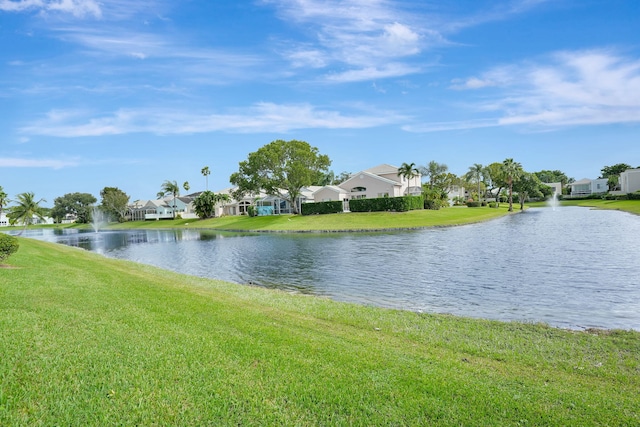 property view of water