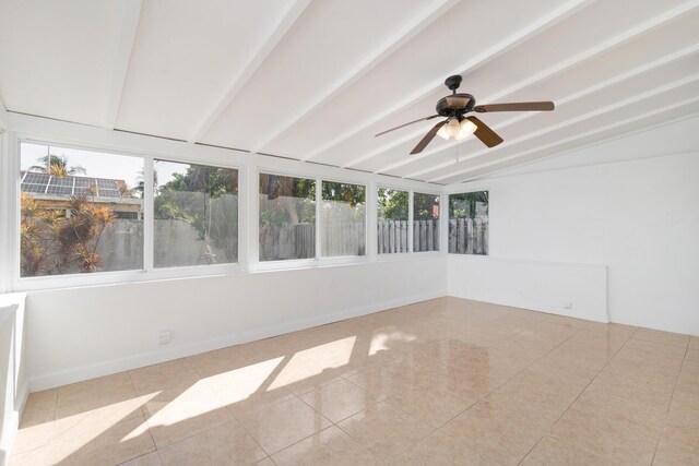 unfurnished bedroom featuring a closet and ceiling fan