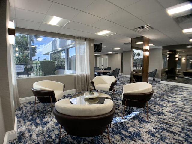 17264 Hampton Blvd, Boca Raton, FL 33496 - building lobby with a paneled ceiling