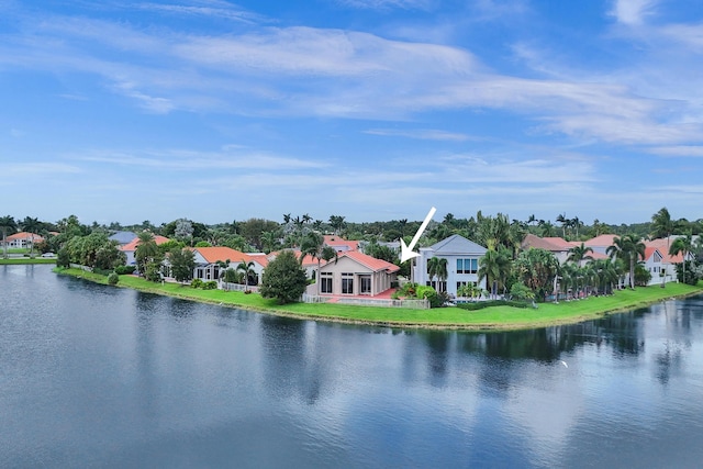 17264 Hampton Blvd, Boca Raton, FL 33496 - water view featuring nearby suburban area