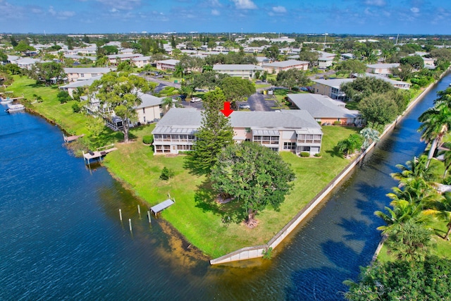 1260 NW 20th Ave Unit 203, Delray Beach, FL 33445 - aerial view with a water view