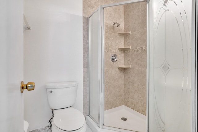 1260 NW 20th Ave Unit 203, Delray Beach, FL 33445 - bathroom featuring toilet and a stall shower
