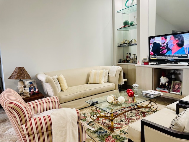 view of living room