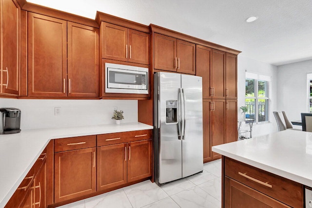 kitchen featuring appliances with stainless steel finishes