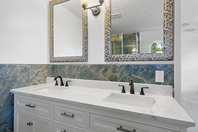 bathroom featuring a tub, tile walls, and hardwood / wood-style flooring