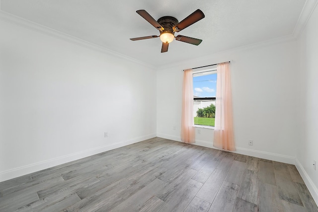 foyer with ceiling fan and light hardwood / wood-style flooring