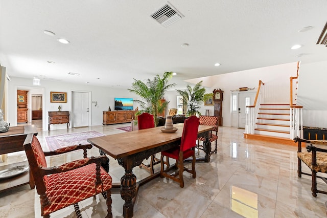 view of dining space