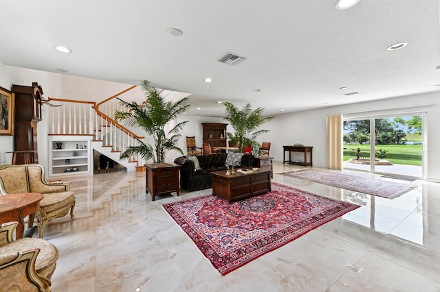 view of living room