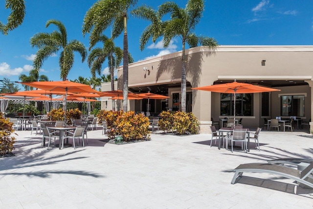 exterior space featuring a patio area