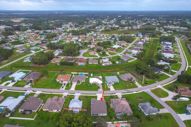 aerial view