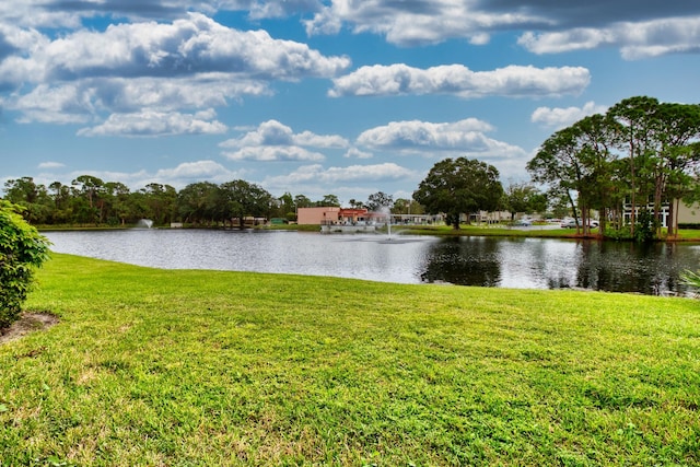 property view of water