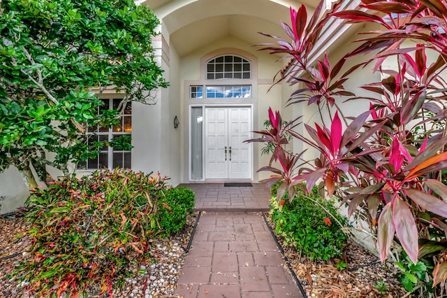 view of property entrance