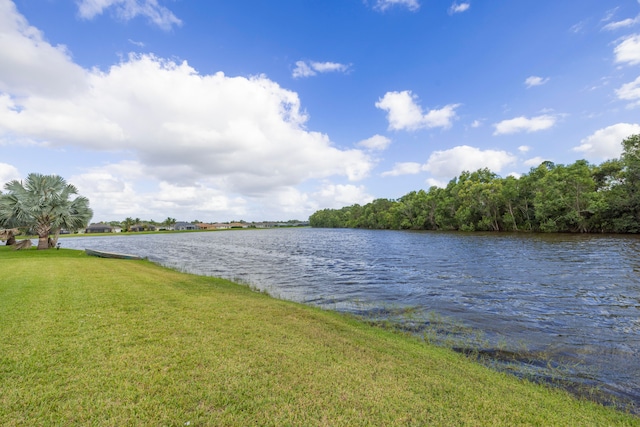 property view of water