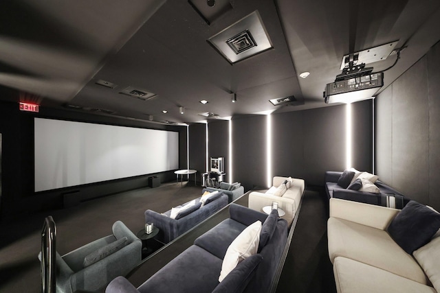 view of cinema room