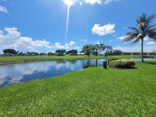 property view of water