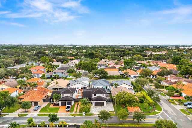 birds eye view of property featuring a residential view